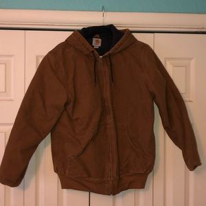 Carhartt tan jacket women’s size small